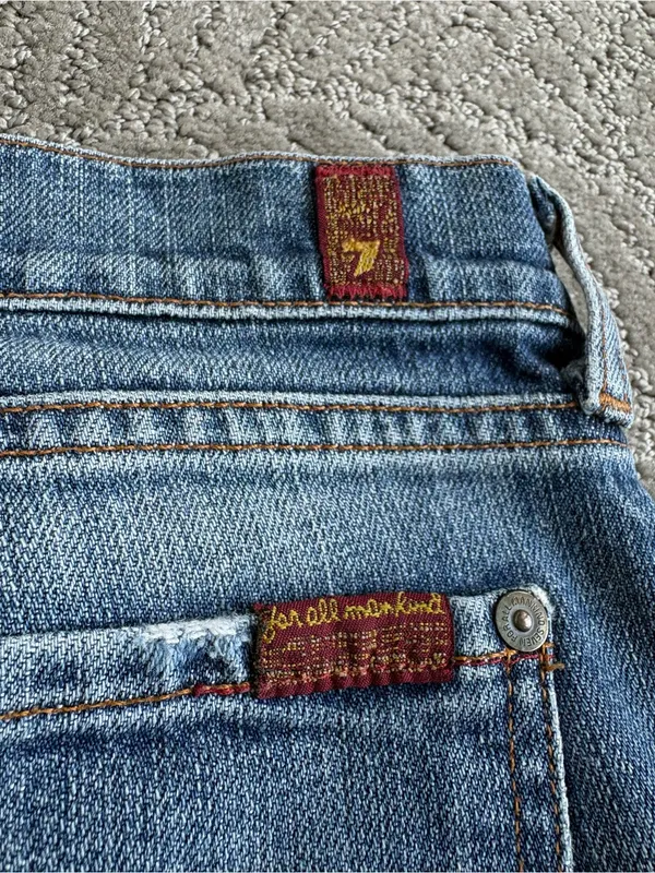 7 For All Mankind Denim Jeans Shorts - Image 3