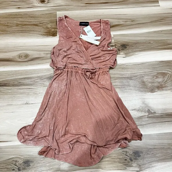 NEW Buckle Mustard Seed Wrap Dress Women’s Small - Image 2