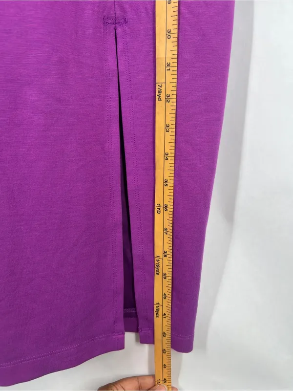 Bailey 44 Zennie Dress Midnight Purple Cutout Asymmetrical Midi S NWT - Image 13