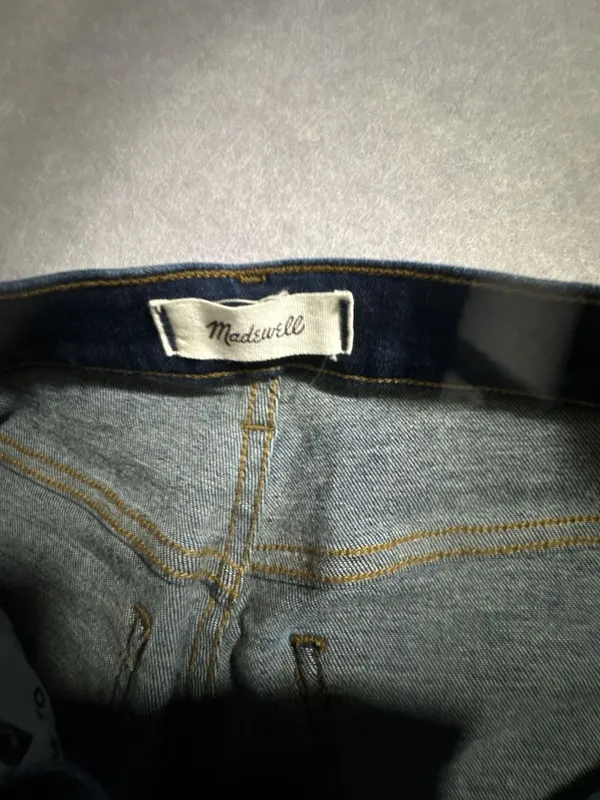 Madewell The Pencil Jean Women's Size 29 Dark Wash Skinny Jeans - Image 3