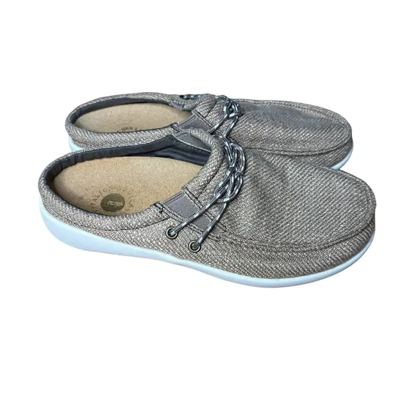 Revitalign Siesta Surf Orthotic Mules Clogs Canvas Bungee Slip On 6.5 NWOT - Image 7