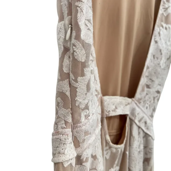 For Love & Lemons San Marcos Mini Dress Lace Ivory White Size‎ Medium - Image 12