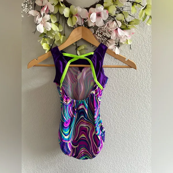 Motion Wear multicolor Leotard size Petite Adult - Image 2