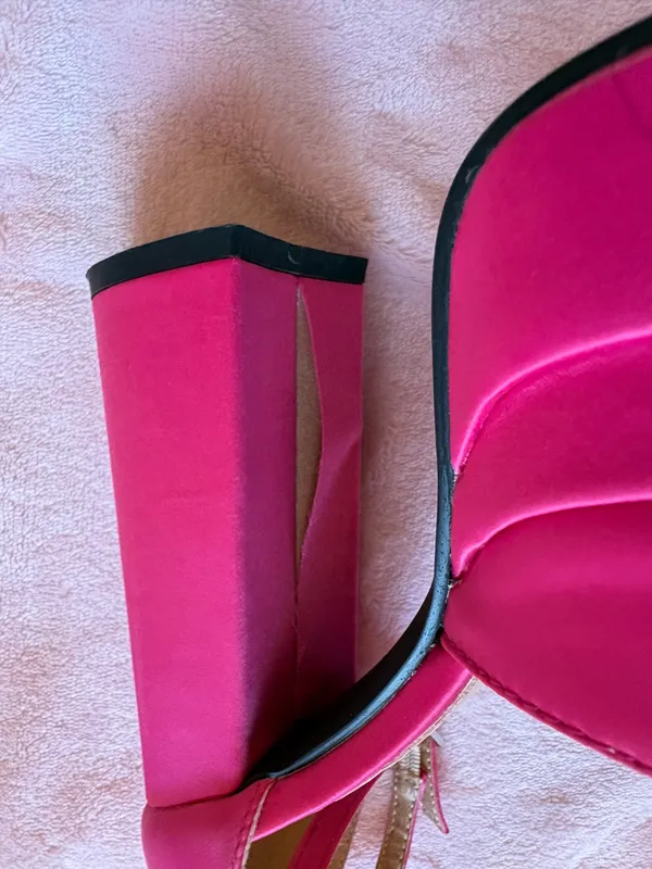 Pink Platform Heels - Image 2