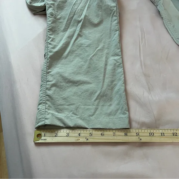 Columbia PFG Lightweight Nylon Roll‎ Tab Adjustable Straight Leg Pants Size 8 - Image 16