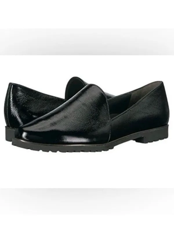 Women's Paul Green patent black leather uptown loafer UK Size 7 (US 9.5) - Image 2