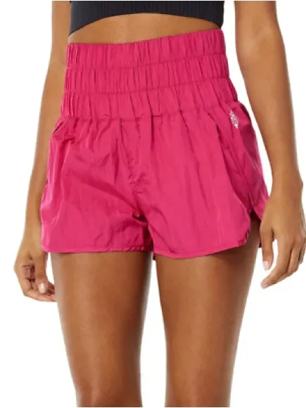 FP Movement by Free People The Way Home Shorts Small Pink - Image 3