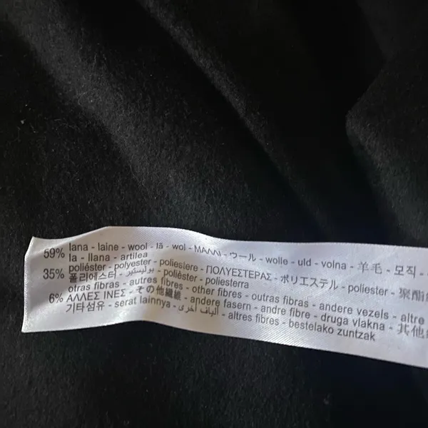 Zara wool blend coat - Image 7