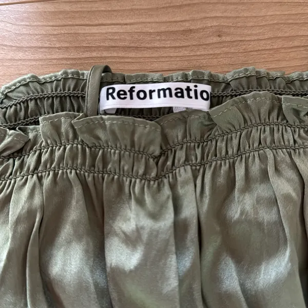 Reformation Nicky Top Artichoke - Image 3