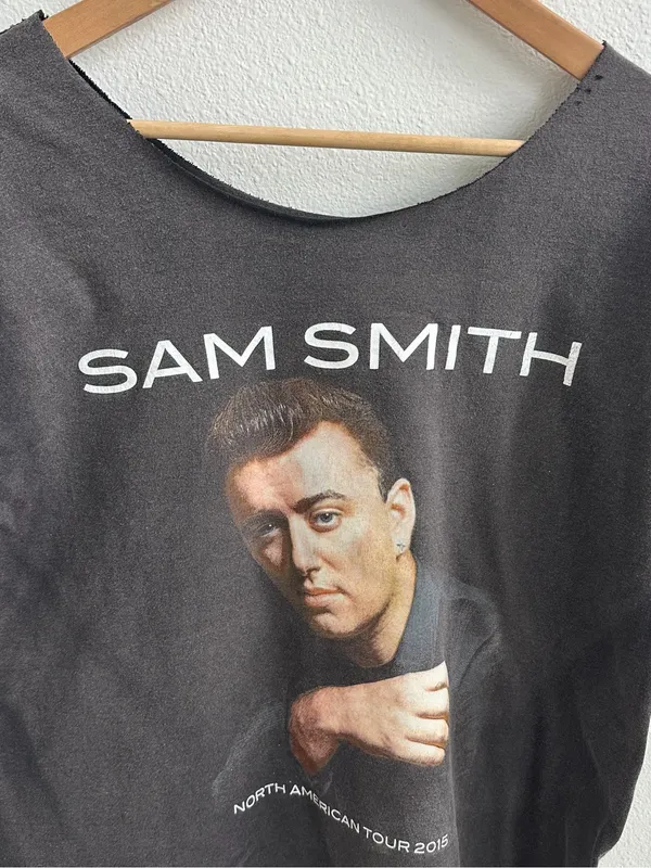Sam Smith Concert Off The Shoulder T-shirt - Image 2