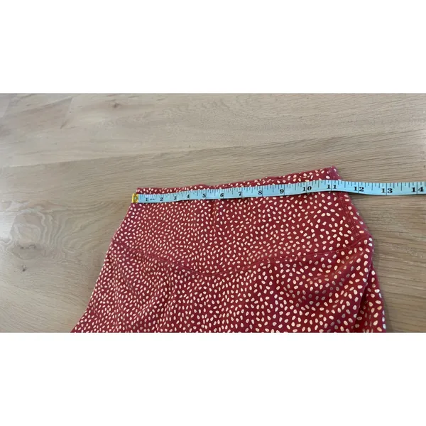 Buff Bunny Rosa pocket legging "Bossy" print vineyard red size medium - Image 5
