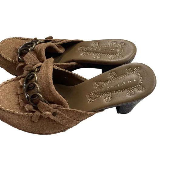 Tru flex brown leather mules Size 6 - Image 4