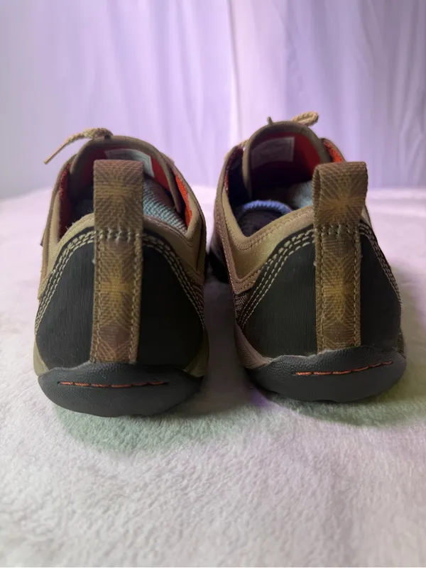 Merrell Tan Suede Slip-On Clog Sneakers - Image 6