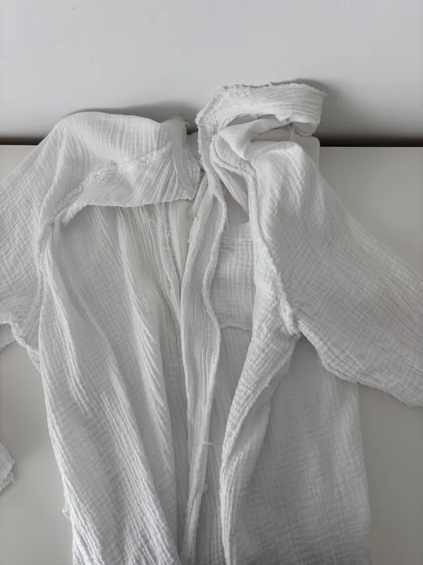 American Eagle Aerie linen button down top - Image 4