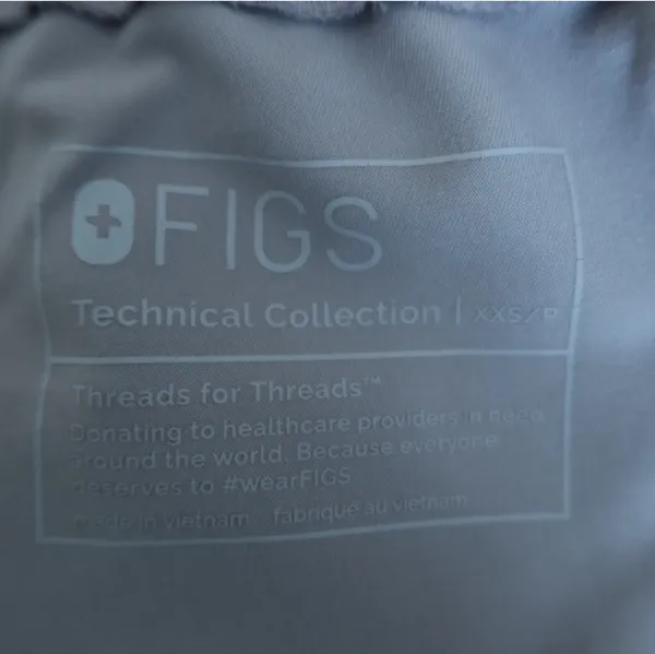 FIGS XXSP HIGH WAISTED SLATE - Image 2