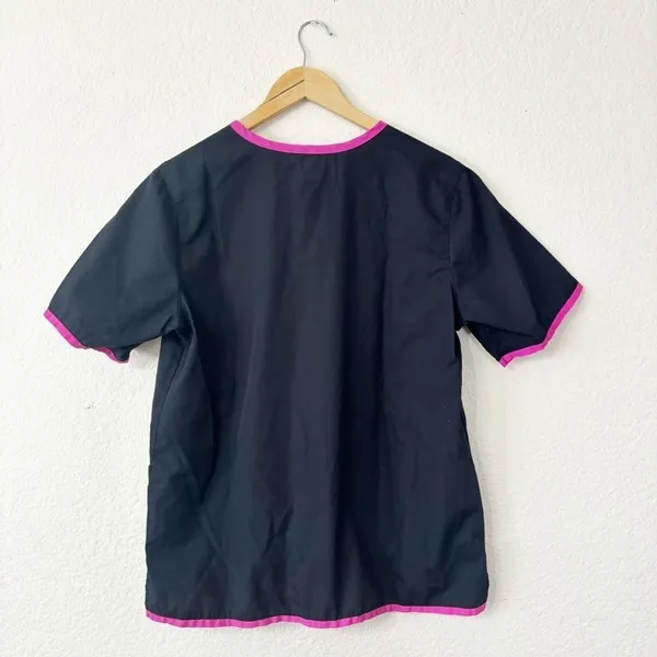 Natural‎ Uniforms Scrub top size S Black - Image 2
