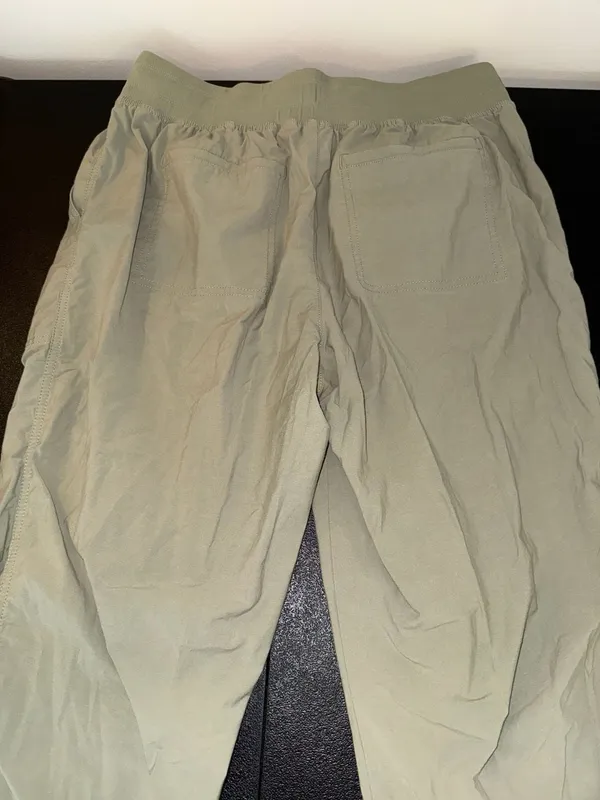 Calia Joggers Size L Olive Green Drawstring Pockets Size L - Image 4