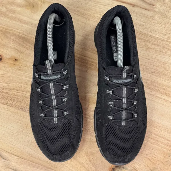 Skechers Gratis In Motion Slip On‎ Sneakers Black Womens 11 - Image 4
