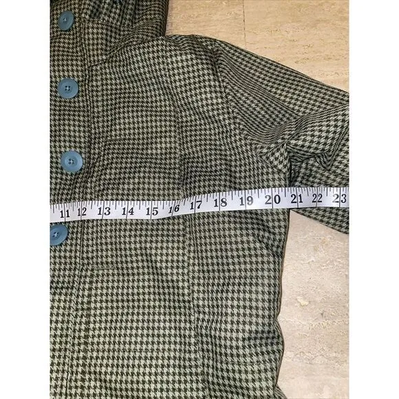Special‎ Blend Womens Green Plaid Ski Snowboard Jacket Hood Waterproof Large - Image 8