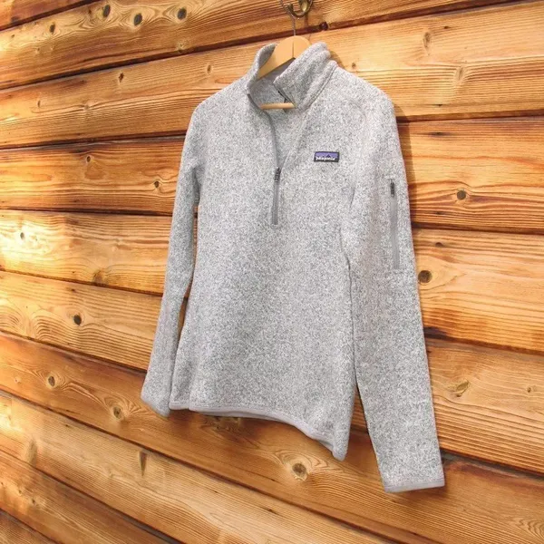 Patagonia Gray Better Sweater 1/4 zip fleece Pullover - Image 4