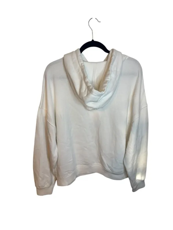 Aerie White Oversized Hoodie - Image 2
