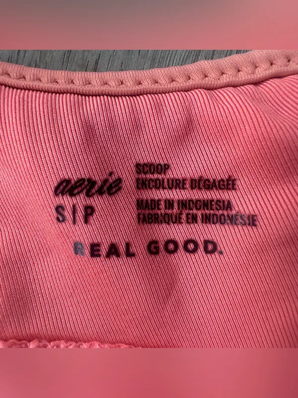 Aerie Bikini Swim Suit Set Women’s Small Pink Cheeky Two Piece Tie Dye Summer - Image 4