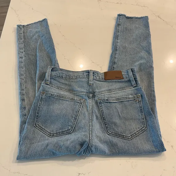 Madewell The Perfect Vintage Crop Jean Rosabelle Wash: Comfort Stretch‎ Edition - Image 6