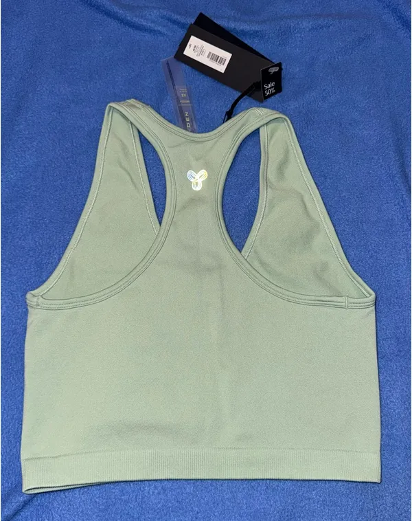 Aritzia Bodygrip V-Nexk Racerback Bra Top - Image 2