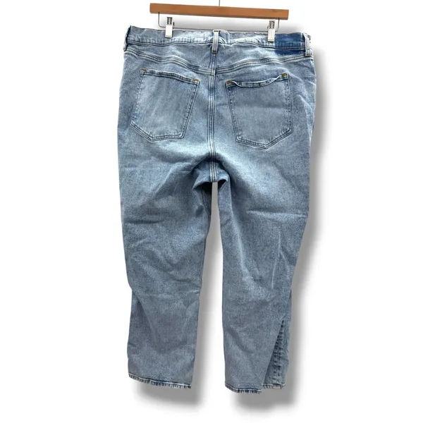 Abercrombie & Fitch‎ Curve Love Ultra High Rise Ankle Straight Jeans Womens 18R - Image 2