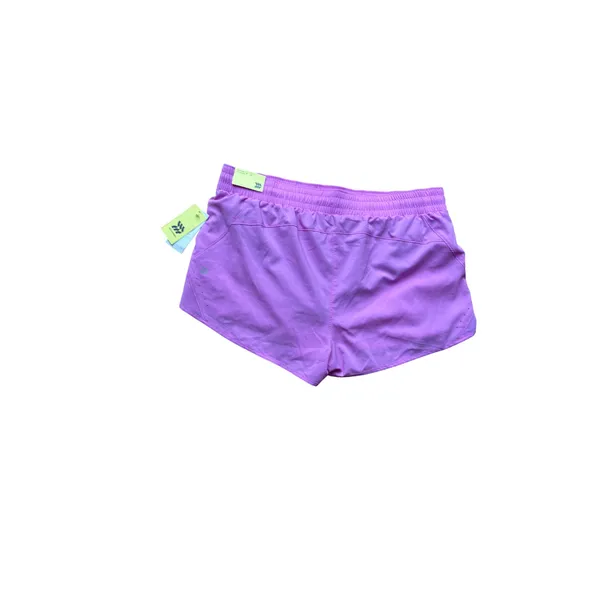 All in Motion Womens Purple Mid‎ Rise Run Shorts Athletic Performance Size L - Image 2