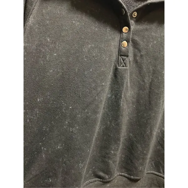 Black With Speckles Sweatshirt Woman’s Size XL - Image 3