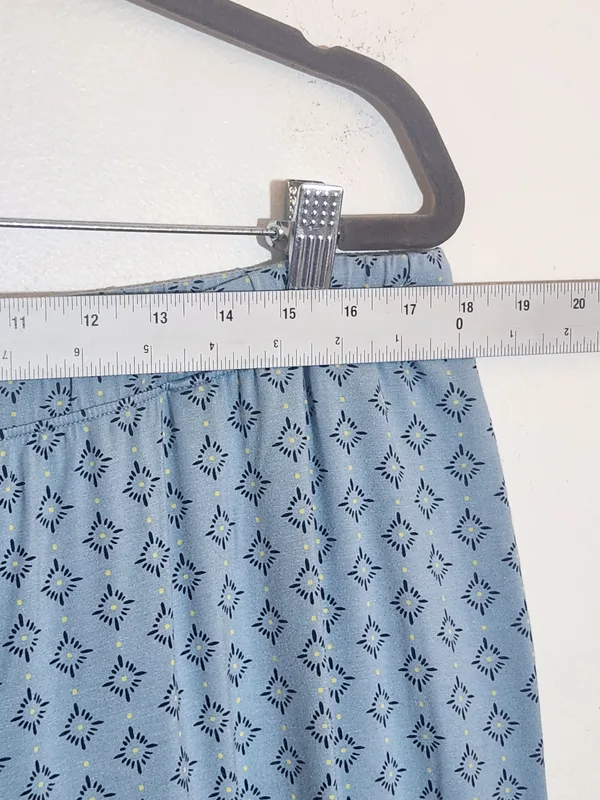 State of Day Blue Print Pajama Set Size XL - Image 9