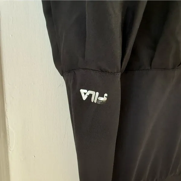 FILA Black Flared Ruffle Skirt - Image 2