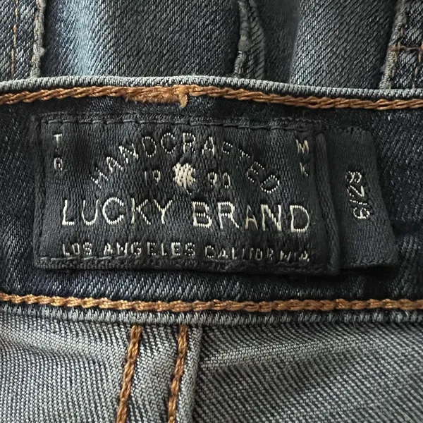 Lucky Brand Mollie Crop Denim Jeans Size 6 / 28 - Image 7