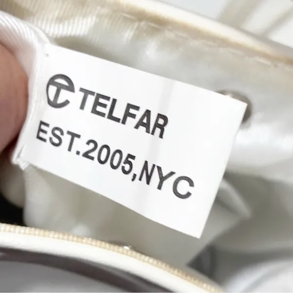 Telfar White Mini Small Crossbody Bag Tote - Image 4