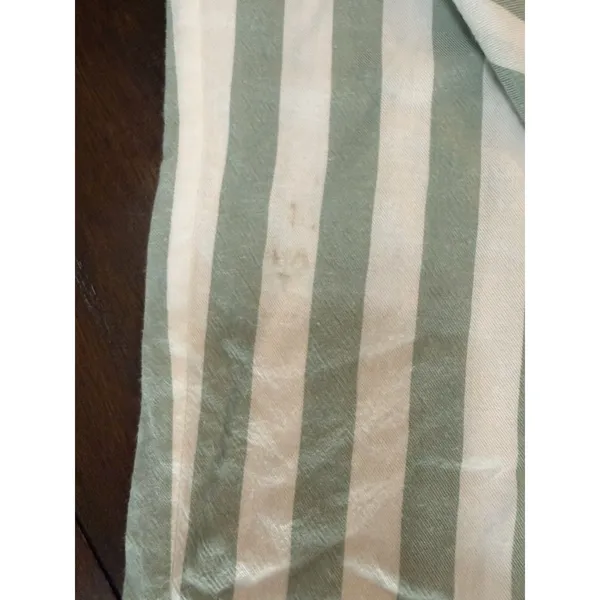 Victoria's Secret Plaid PJ Pajama Set Size Large Grey/White Drawstring Button up - Image 11
