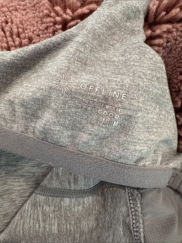 OFFLINE By Aerie Gray The Hugger Bootcut Jumpsuit Size Medium - Image 8