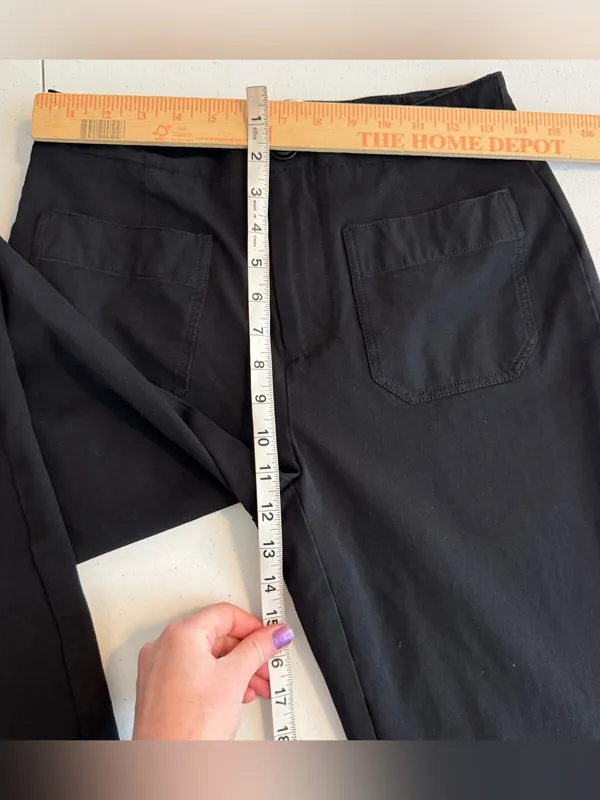 Anthropologie Maeve The Colette Full Length High Rise straight Leg Pant size‎ 30 - Image 5