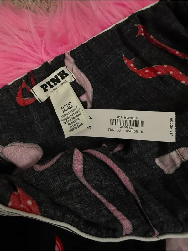 NWT PINK Victorias Secret Fold over shorts - Image 2