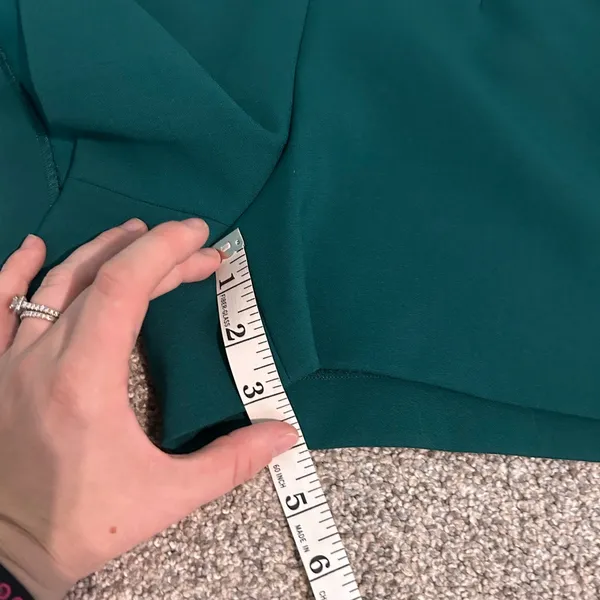 Zara Emerald Green High Waisted‎ Shorts medium - Image 7