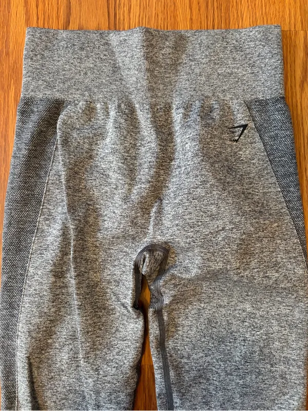 Gymshark Grey High-Waist Leggings - Image 2