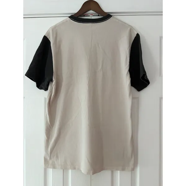 Brandy Melville Off The Lip South Bay California Surfer Ringer T-Shirt Cream‎ OS - Image 2