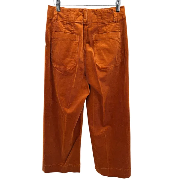 Maeve by Anthropologie The Colette Corduroy Wide Leg Pants Bronze 29 NEW - Image 5