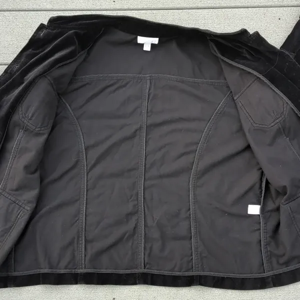 Charter Club Mock Neck Collar Velveteen Jacket - Image 11