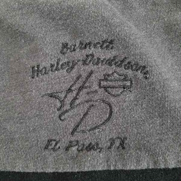 Harley-Davidson El Paso Texas Embroidered 1/4 Zip Pullover Womens Medium - Image 9