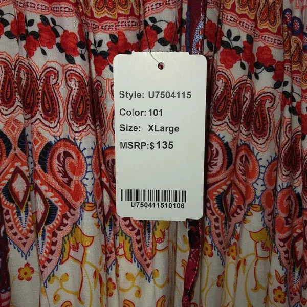 NWT Suzanne Betro Maxi Dress. Ladies size XL. - Image 6