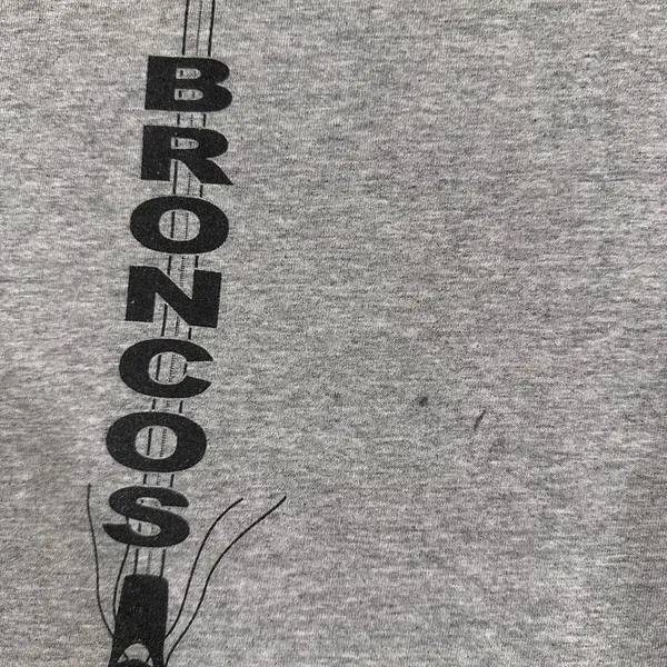 Gildan santa clara university go broncos lacrosse grey red short sleeve tee - Image 9