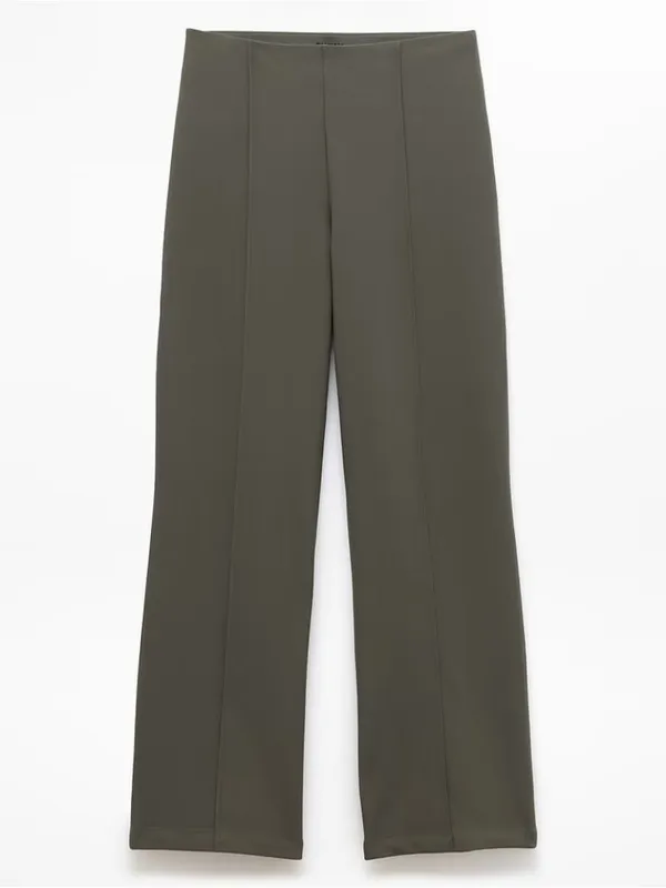 New Athleta 6 All Ways High Rise Bootcut Pant Mountain Olive Size 6 Regular - Image 6