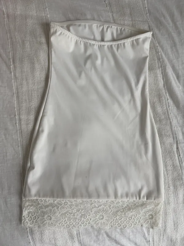 Edikted White Seraphina Lace mini dress - Image 5