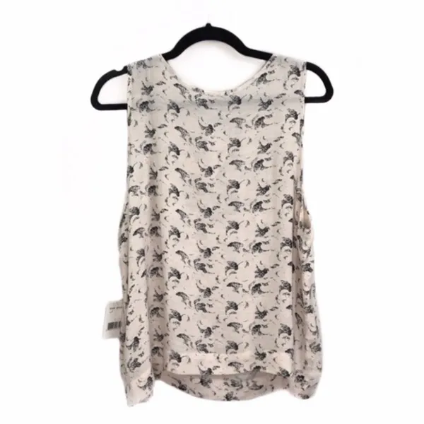 Free people ivory‎ wave sleeveless tank M - Image 4